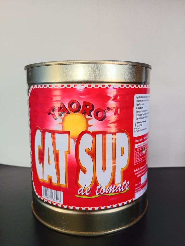 Cat-sup en lata de 3.056Kg